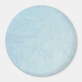 White marble Stone Magnet (Voorkant)