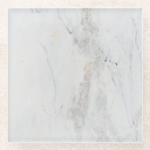 White Marble Stone Onderzetter