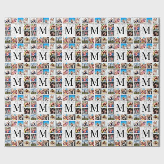 White marble Stone Pattern Cadeaupapier (Vlak)