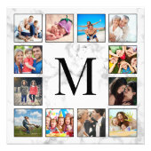 White marble Stone Pattern Foto Afdruk (Voorkant)