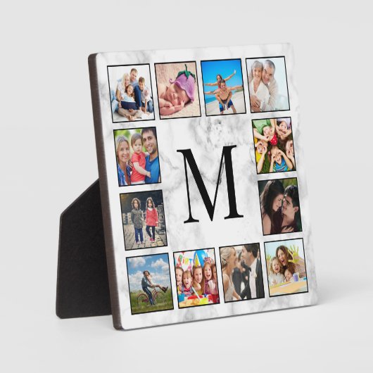 White marble Stone Pattern Fotoplaat (Voorkant)