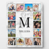 White marble Stone Pattern Fotoplaat (Voorkant)