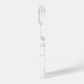 White marble Stone Pattern iPhone Hoesje (Linkerkant)