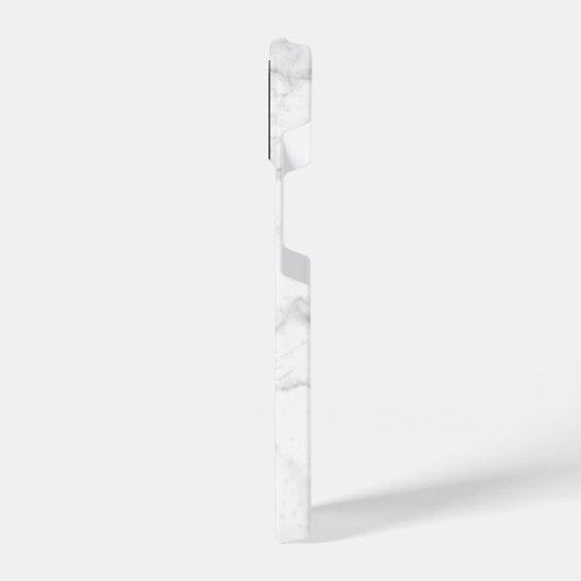 White marble Stone Pattern iPhone Hoesje (Linkerkant)