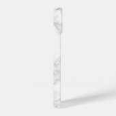 White marble Stone Pattern iPhone Hoesje (Rechterkant)