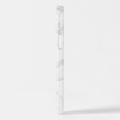 White marble Stone Pattern iPhone Hoesje (Linkerkant)