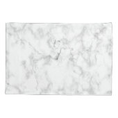 White marble Stone Pattern Kussensloop (Achterkant)