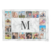 White marble Stone Pattern Kussensloop (Voorkant)