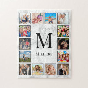 White marble Stone Pattern Legpuzzel