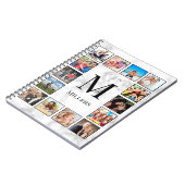 White marble Stone Pattern Notitieboek (Linkerzijde)