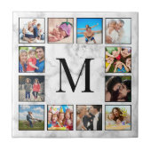 White marble Stone Pattern Tegeltje (Voorkant)