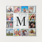 White marble Stone Pattern Wandkleed (Voorkant)