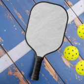 White marble Stone Pickleball Paddle