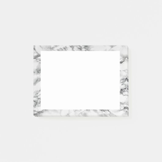 White marble Stone Post-it® Notes (Voorkant)