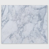White marble Stone Print Cadeaupapier (Vlak)
