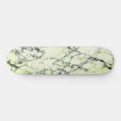 White marble Stone Skateboard (Horizontaal)
