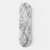 White marble Stone Skateboard (Voorkant)