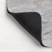 White marble Swirled Mousepad Muismat (Hoek)