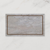 White marble Textured Visitekaartje
