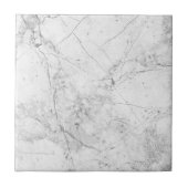 White marble Tile Tegeltje (Voorkant)