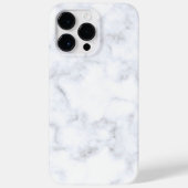 White Marble Trendy Case-Mate iPhone Case (Achterkant)