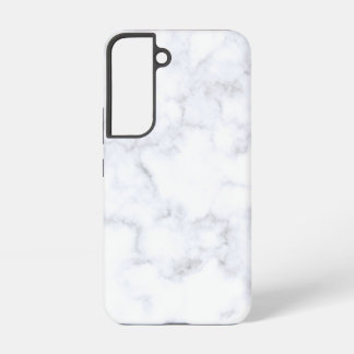 White Marble Trendy Samsung Galaxy Hoesje
