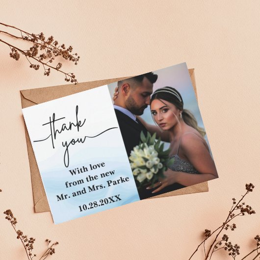 White marble Weeding Invitation Kaart