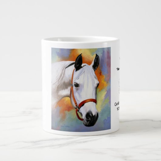 White Mare Herdenking Mok (Voorkant)