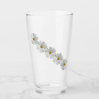 White Marguerite Daisy Flowers Glas