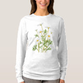 White Marguerite Daisy T-shirt (Voorkant)