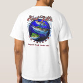 White Marlin Rip Art Logo T-shirt (Achterkant)