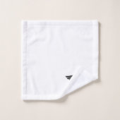 White Medical Caduceus Bad Handdoek (Wasdoekje)