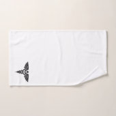 White Medical Caduceus Bad Handdoek (Handdoek)