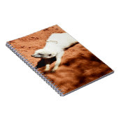 White Meerkat Stretching, Notitieboek (Rechterzijde)