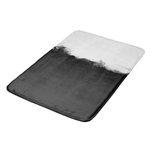 White Melds with Black Badmat (Gekanteld)