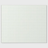 White met Light Green Polka Dot Wrapping Paper Cadeaupapier (Vlak)