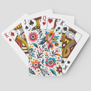 White Mexican Tasse Pokerkaarten
