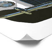 White MG TF Poster (Hoek)