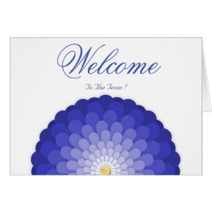 White Minimal Lotus Welcome Wishing