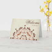 White Minimal Yellow Daisy welkomstkaart Kaart (Gele Bloem)