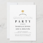 White minimalist Photo Afstuderen (Achterkant)