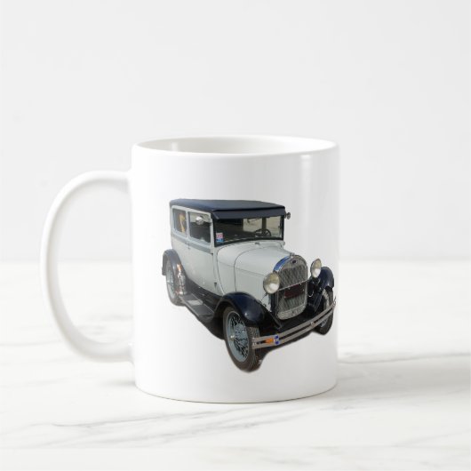 White Model A mok (Links)