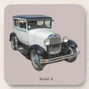 White Model A onderzetter set