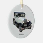 White Model A-versiering Keramisch Ornament (Rechts)