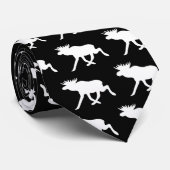 White Moose Stropdas (Opgerold)