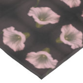 White Morning Glory Flower Abstract Tafelkleed (Gekanteld)