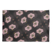 White Morning Glory Flower Close Up Pattern Kussensloop (Achterkant)