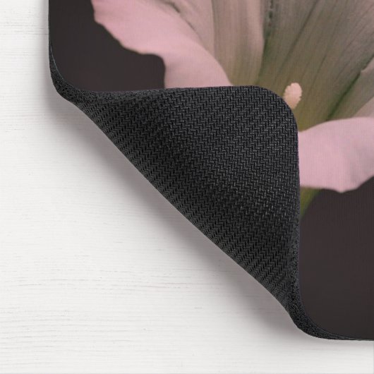 White Morning Glory Flower Muismat (Hoek)