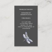 White Moth Anger Management Visitekaartje (Achterkant)