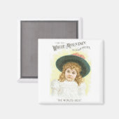 White Mountain Ice Cream Freezer Magneet (Voorkant / Achterkant)